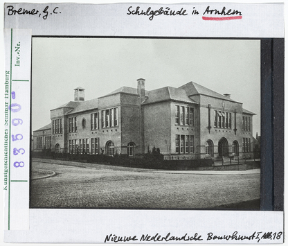 Vorschaubild Arnhem: Schule. G. C. Bremer 